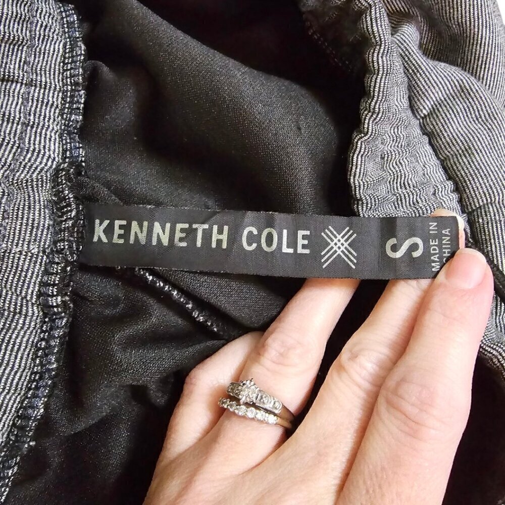 Kenneth Cole Performance Comfort Stretch Joggers Striped Sz S - Picture 6 of 9